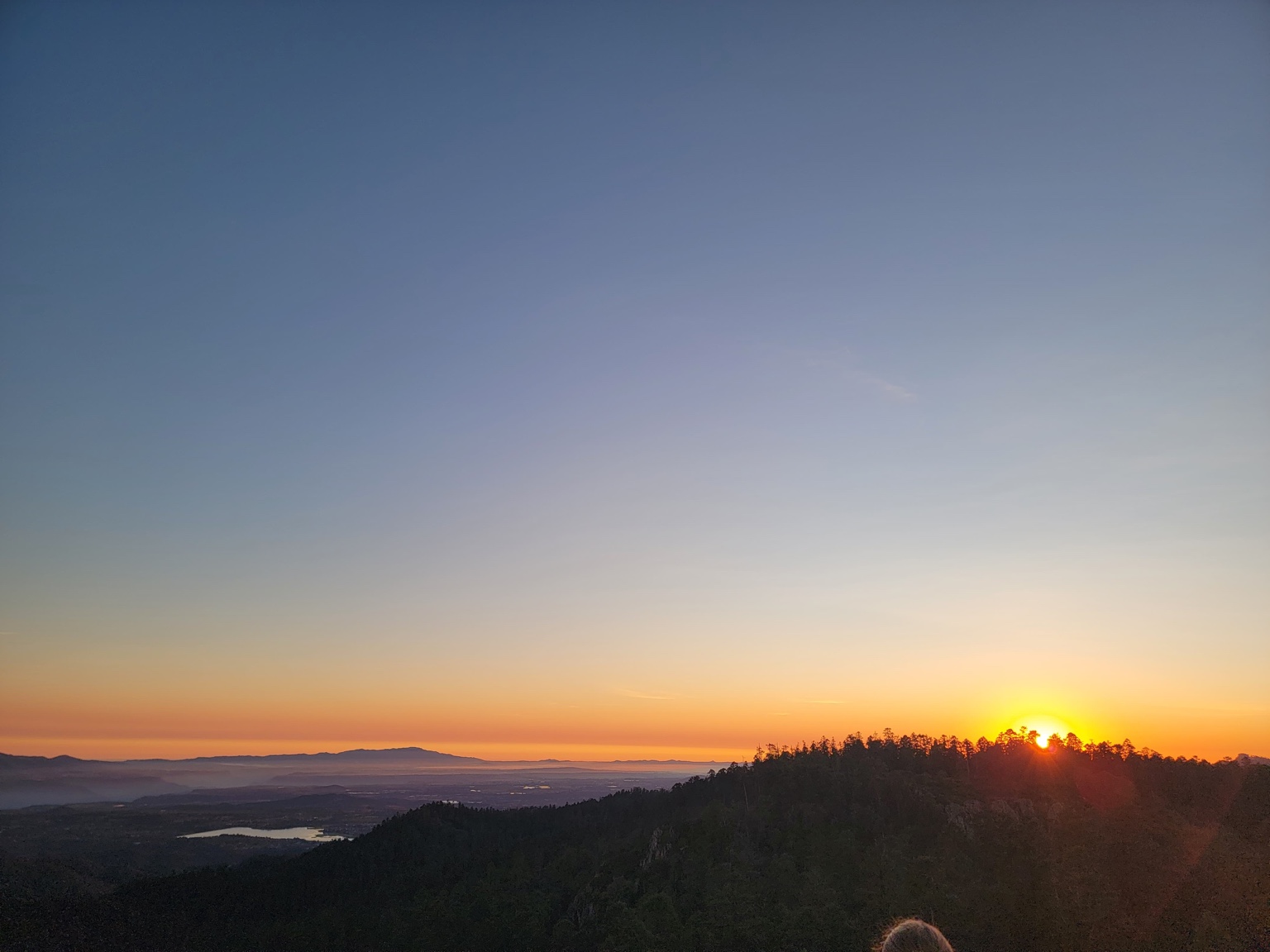 Amanecer en la montaña